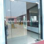 10mm tempered glass doors with polished edge tempered glass