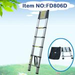 12 steps hotsales aluminum telescopic ladder step aluminum ladder FD806D