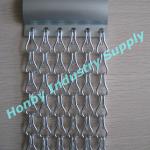 12mm brilliant silver color aluminum chain curtain F0726B