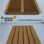 140x25A eco friendly wpc board Moisture Resistant Swimming Pool Solid WPC Decking Floor FRS140x25mm