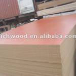 18 mm red cherry melamine paper mdf board for furniture and cabinet from Linyi China M002