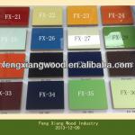 18mm plastic coated MDF board/UV coated MDF board 1220x2440