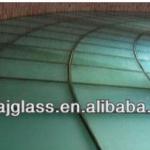 19mm tempered glass floor flat