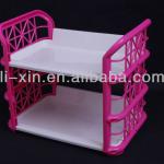 2-layer plastic rack/2layer detachable shelf/2lyers 3-Layer combined shelf LX-C7871