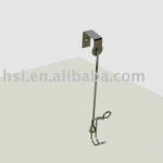 2 tier metal over door hook H-003