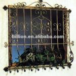 2012 china manufacture handcrafted security window hand hammered factory handcrafted security window