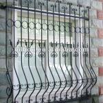 2012 china manufacture security window hand hammered factory security window