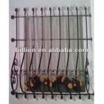 2012 china manufacturer hand hammered wrought iron metal window grilles design wrought iron metal window grilles