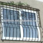 2012 china manufacturer hebei factory galvanized decorative metal window grilles metal window grilles