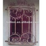 2012 china manufacturer hebei factory galvanized decorative metal window guards metal window guards