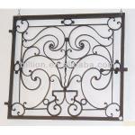 2012 china manufacturer iron window art design iron window art