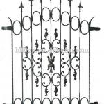 2012 china manufacturer wrought iron window grid painting iron window grid