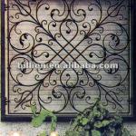 2012 china manufacturer wrought iron window grid painting wrought iron window grid