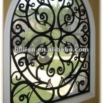 2012 china manufacturer wrought metal window grid painting metal window grid