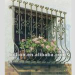 2012 manufacture iron safety window for wrought iron window fence railings gates iron safety window