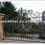 2012 Top-selling Garden wrought iron gate QY-WIG091