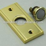 2013 alibaba gold finish with lihted white center button push-button DH1631L