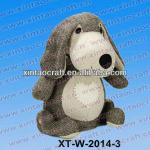 2013 animal fabric dog door stop XT-W-2014-3 2012 fabric puppy dog doorstop