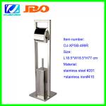 2013 High Quality Bathroom Stainless Steel Duck Toilet Brush Holder OJ-XPSB-499R