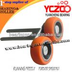 2013 high quality cabinet sliding door roller for furniture YCZCO-TR02