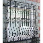 2013 manufacturer iron window grate design of solid bar iron window grate