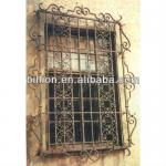 2013 manufacturer wrought iron window guards design solid bar wrought iron window guards