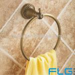 2013 New design hot sale Round antique brass towel ring fashion towel hanging towel rack bathroom hardware accessories 7908 7908