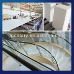 2013 pure white china elegant solid nano glass stairs decoration CG001