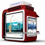 2013 red Information Kiosk / Newsstand/prefab house with ATM YNB220