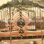 2013 Top-selling modern sliding wrought iron gate design I-G-0006