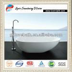 2014 factory price corian stone bathtub Lv-8608