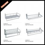 2014 fashion polished with waxing contemporary aluminum bathroom towel racks with shelves 5 years guarantee 1113-1313