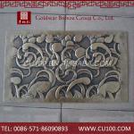 2014 high quality zhejiang supplies oem embossing brass Wall Cladding JXT306