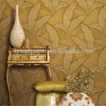 2014 Modern Wallpaper PVC Vinyl Wallcovering Non-woven Wall paper Colour&amp;Strip