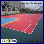 2014 outdoor interlocking plastic floor tiles SGLH-01