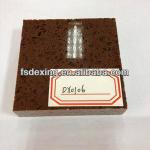 20mm brown little sand artificial quartz stone for construction material GB-0123