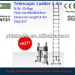 2x8 steps 5m en131 aluminum folding extension portable telescopic ladder TL-10208