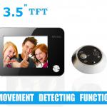 3.5&quot; Movement detecting,electronic door bell,electronic door camera,electronic door eye DPV-35