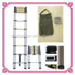 3.8M 13 steps aluminium telescopic ladder with EN131 SGS CE DLT212