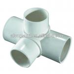 30-131 4-way PVC pipe fitting for bathtub 30-131