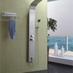 304stainless steel hydrotherapy massage simple classic style shower panel SUS-9041