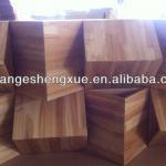 3D acoustic wall panel wooden sound diffuser of theater Grooved Acoustic Panel