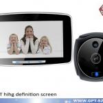 5 inch touch screen digital door viewer/camera /peephole with door bell, with picture and video (TP-K800) TP-K800