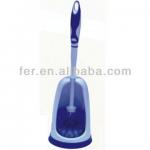 503180 PLASTIC CLEANING TOILET BRUSH WITH A BRUSH HOLDER 503180