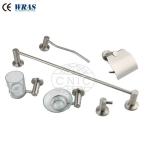 6 pcs Chrome plated cheap bathroom accessories sets 90100 bathroom accessories set