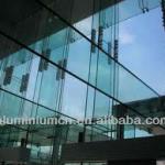 6061/6063 T6 Aluminium Extusion Profiles for Curtain Wall Designs 6063