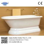 66-inch Enamel Cast Iron Classic Roll top Bathtub SW-1004