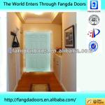 6Panel White entry steel doors FD