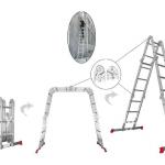 6x4 Multipurpose Ladder, Working platform YD4-1-4.86