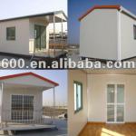 75mm eps/rockwool sandwich panel building prefabricated light steel frame house As required